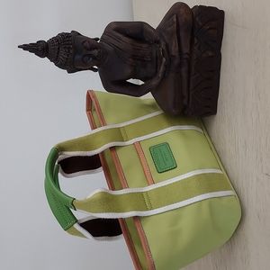 Coach Lime Green Mini Hampton Tote L055-6268